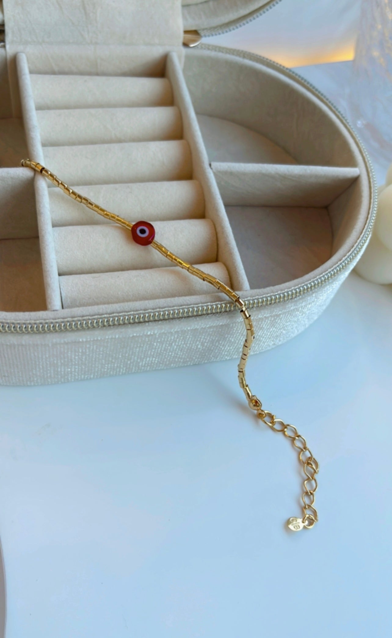 Pulseira amuleto vermelho