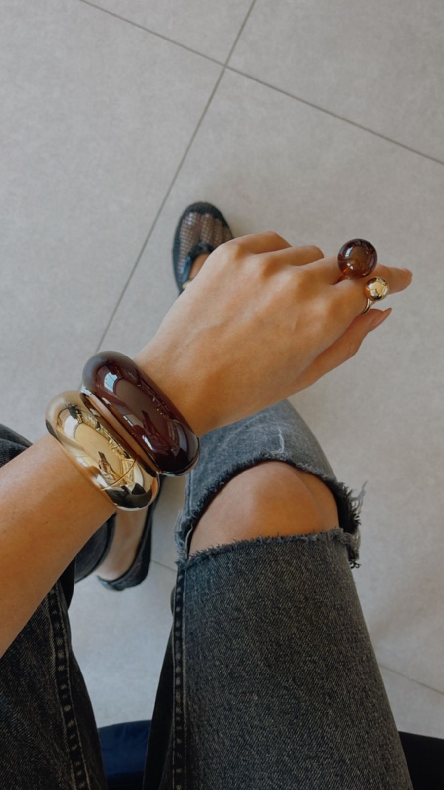 Bracelete Caetana âmbar