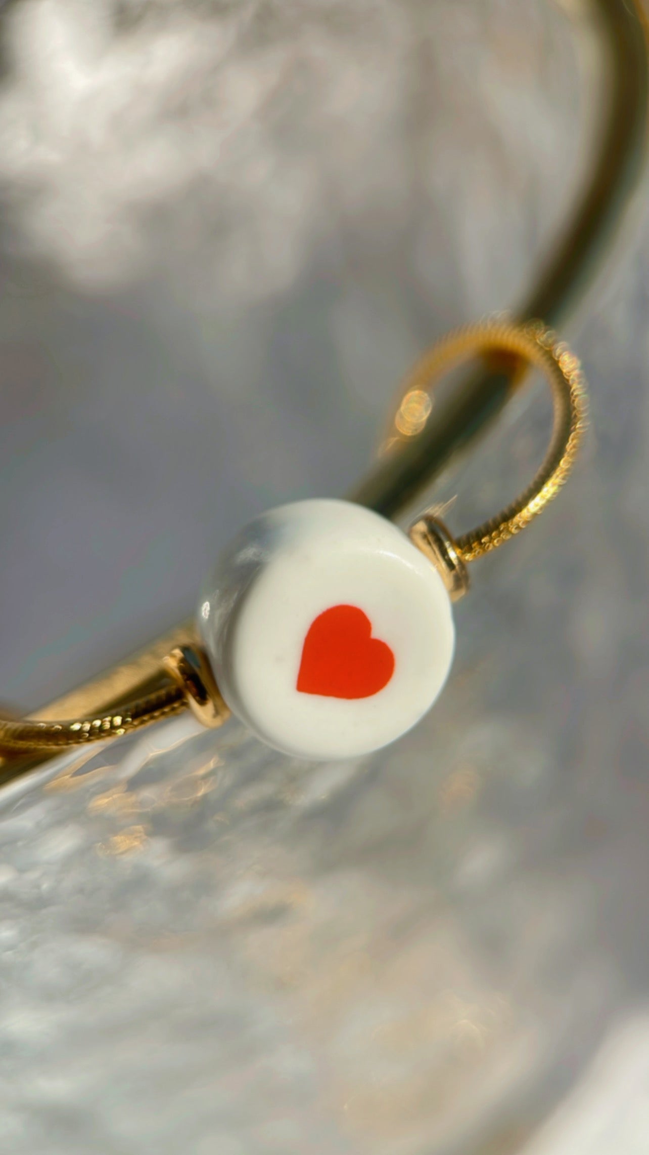 Pulseira amor de porcelena