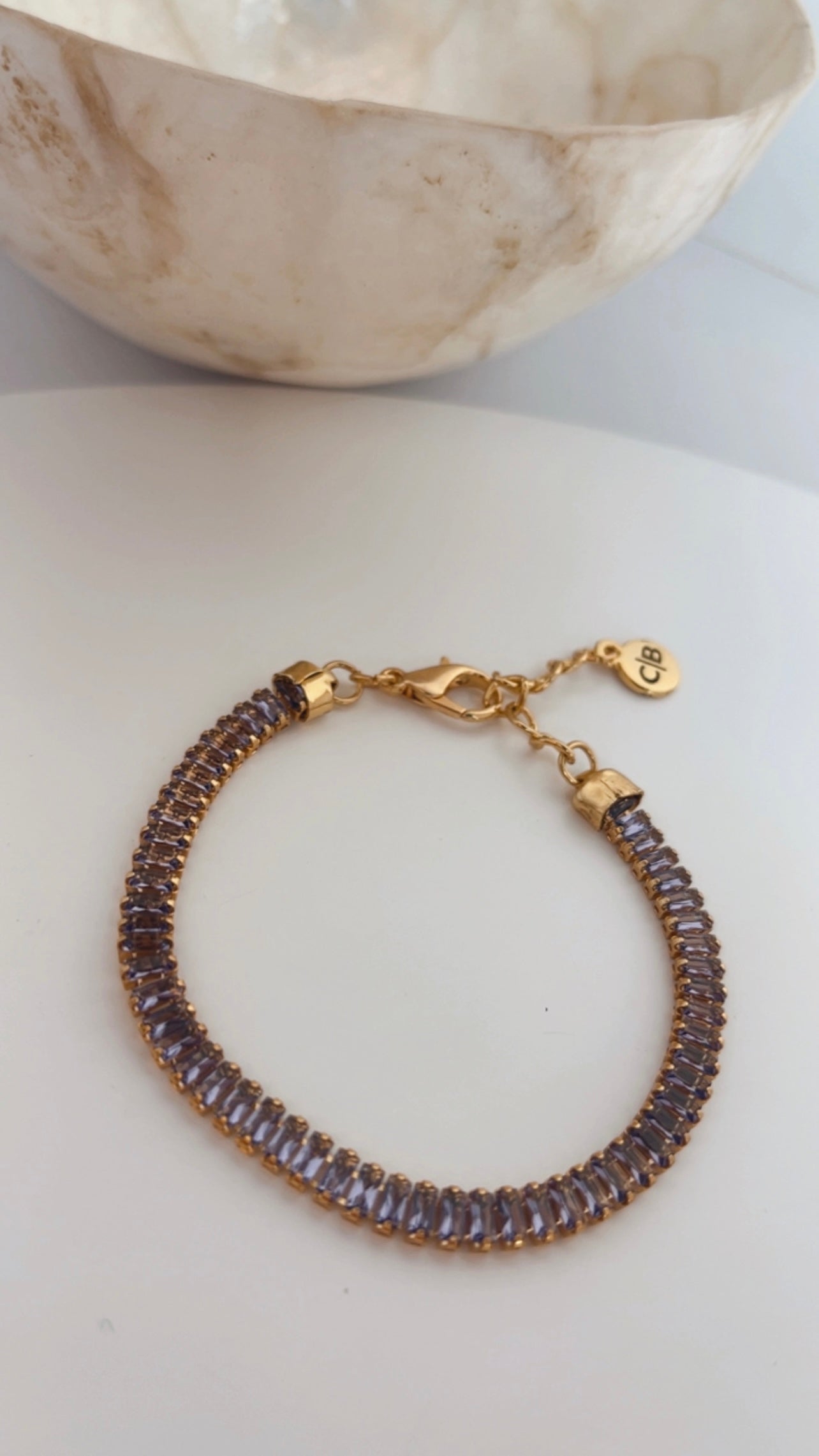 Pulseira riviera zara lilás